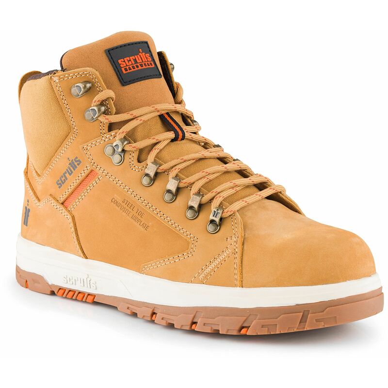 Nevis Safety Boot Tan Size 10 / 44 T55053