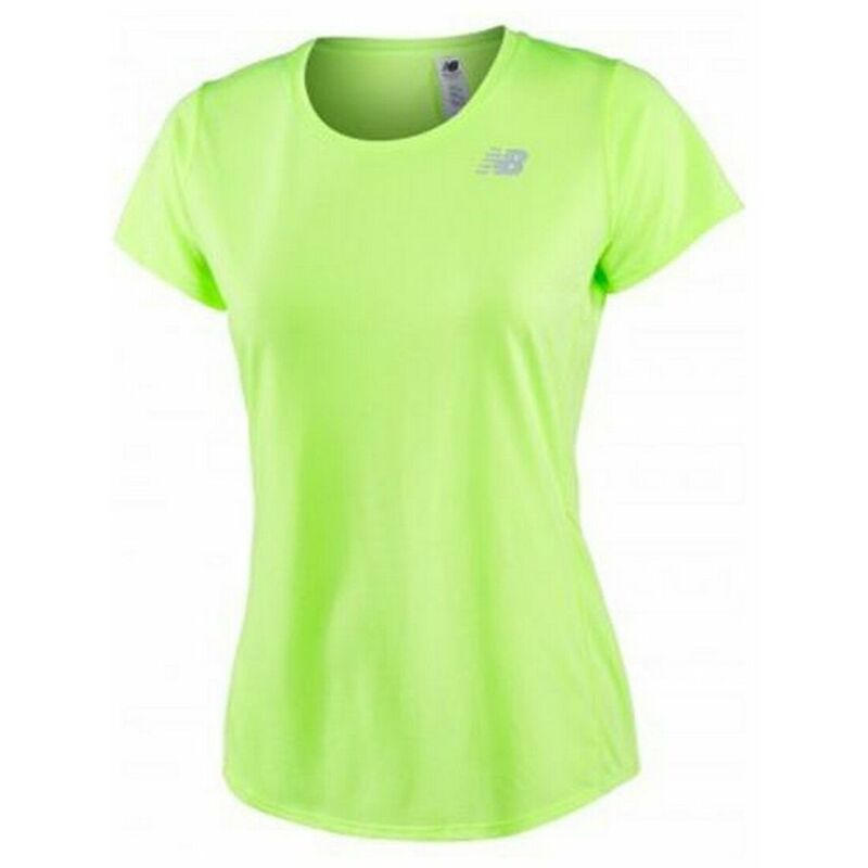 

New Balance Camiseta de Manga Corta Mujer ACCELERATE New Balance WT73128 BIO Amarillo XS