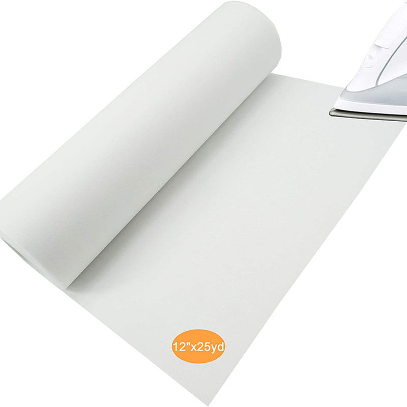 New brothread Wash Away (Soluble dans l'eau) Stabilisateur de broderie 12'x25Yd Rouleau - Poids Léger 50gm(1.8oz) Couper en différentes tailles pour