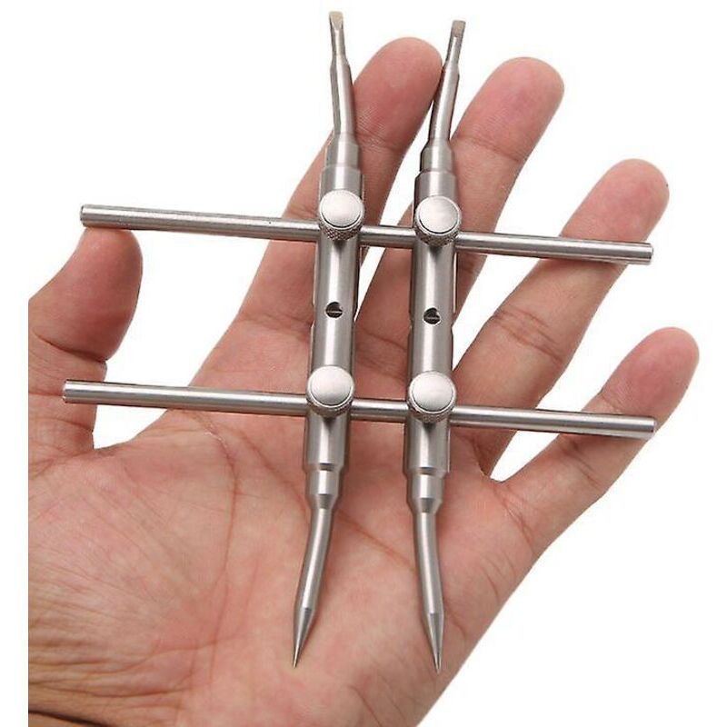 New Camera Lens Repair Kits, Stainless Steel Opening Wrench Tools for DSLR 25-130mm