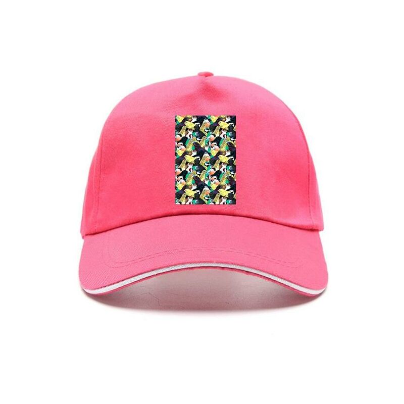 New cap hat Britih Garden Bird Pattern Top Tee t