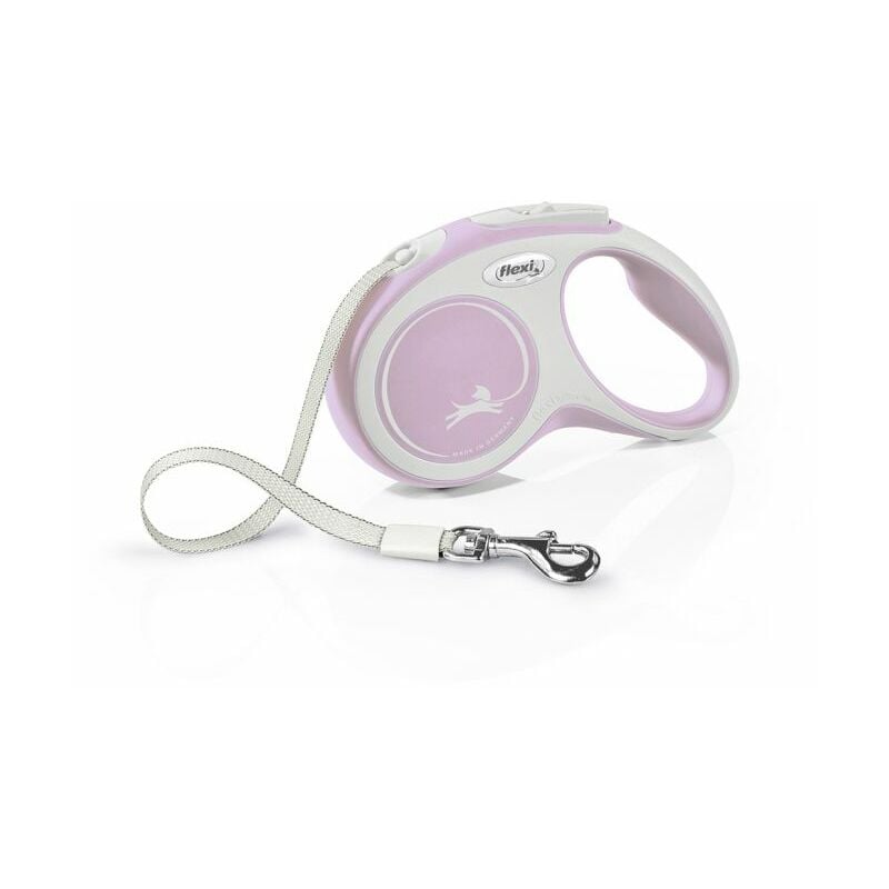 Flexi - Laisse New Comfort s Tape 5 m rose CF10T5-251-RO-20