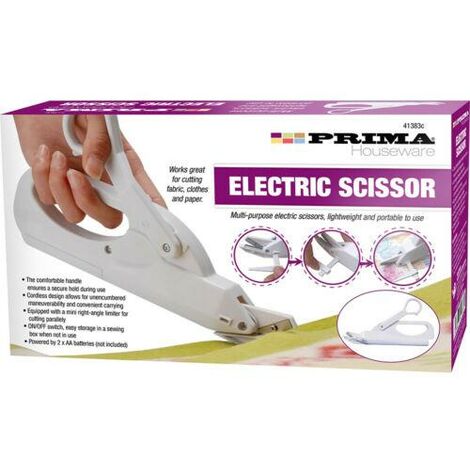 NEW ELECTRIC SCISSORS CORDLESS PORTABLE CRAFT FABRIC AUTOMATIC CUTTING HANDHELD