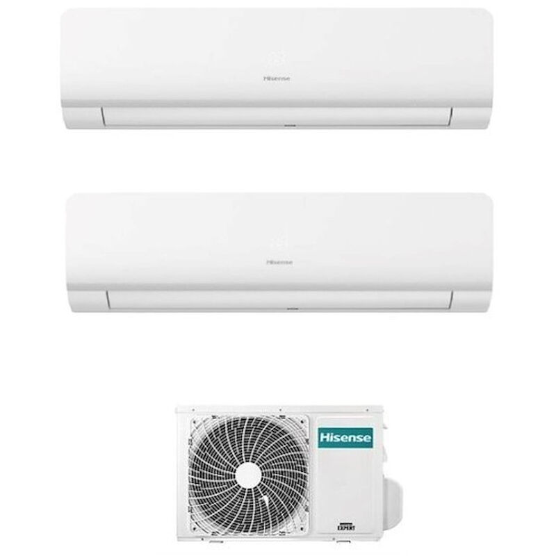 Hisense New Energy Condizionatore Dualsplit 900012000 Btu Bianco Codice Prod Kc25mr01g 3190