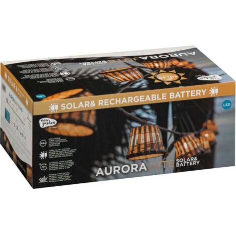 New Garden AURORA GUIRLANDA Solar Jute