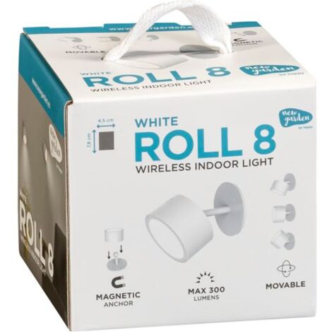 New Garden ROLL  8 BATTERY weiß