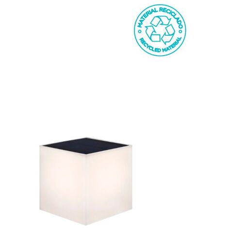 New Garden Wally 12x12x12cm Lampada da Parete Ricarica Solare