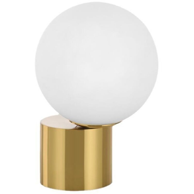 Image of New glass ball table lamp, living&hellip;