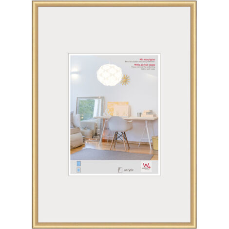 New Lifestyle Kst.Rahmen Kunstglas 070X100 GOLD