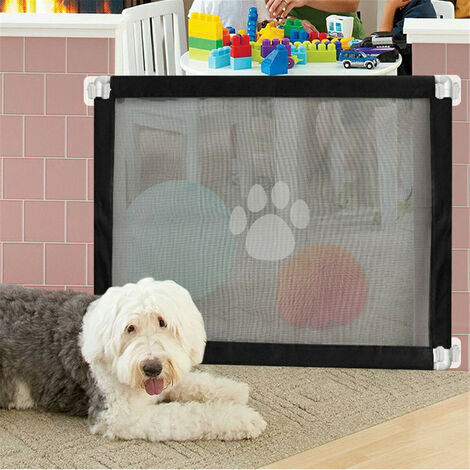main image of "New Magic Pet Dog Gate Safe Guard Mesh and Install Pet Safety Enclosure Anywhere # Safety Net & Tube (Pet Fencing Net Only - No Hookers)"