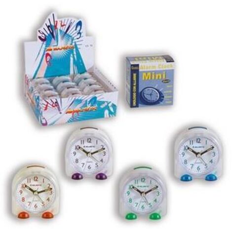 New Majestic CL-74 Orologio Sveglia Analogico Assortito