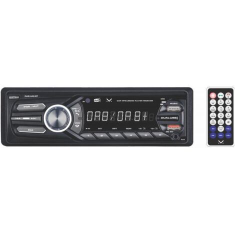 New Majestic DAB 445 BT Autoradio Nero, Grigio 180 W