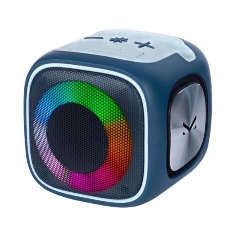 New Majestic FIRE 3 Altavoz portátil estéreo Azul, Plata 7 W