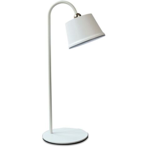 New Majestic Lampada Led da Tavolo Alba Ricaricabile Testa Magnetica Luce Regolabile Comandi Touch