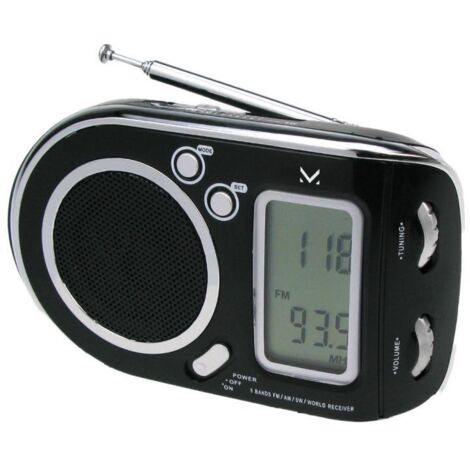 New Majestic RT 21M Portatile Analogico Nero