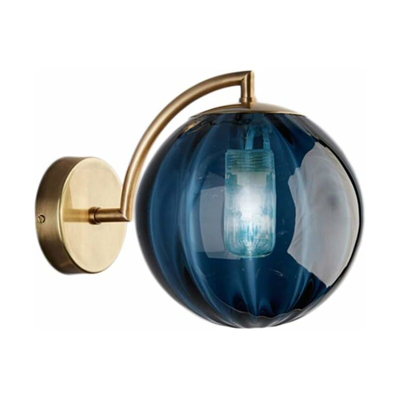 New Nordic moderna lampada da parete 15 cm blu