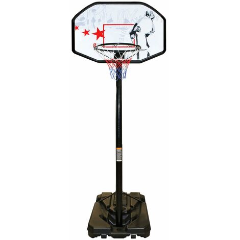 New Port Panier de basket sur pied réglable 200-305 cm
