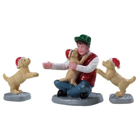 New Puppies Set Of 3 Cod. 92778
