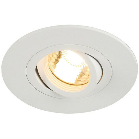 NEW TRIA 78 XL ROND GU10 encastré blanc mat max. 50W clips ressorts (113441)