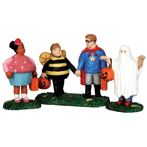 New Trick Or Treaters Set Of 3 Cod. 52304