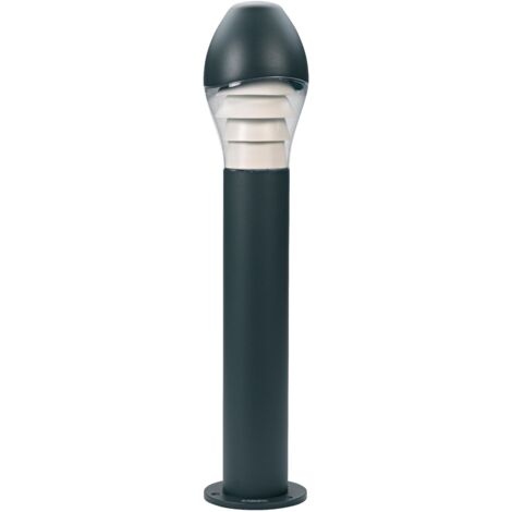 NEWAY Borne Ext. IP65 IK07 graphite E27 57W max. Lpe non incl. haut.75cm ARIC 4021