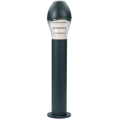 NEWAY Borne Ext. IP65 IK07 graphite E27 57W max. Lpe non incl. haut.75cm ARIC 4021