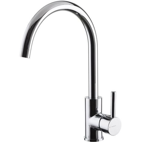 Newform Real Miscelatore Cucina Monocomando Cromo Bocca Girevole 63421.21.018