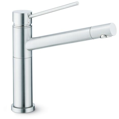 Newform X-Trend Miscelatore Lavello Cromo Spazzolato con Bocca Girevole