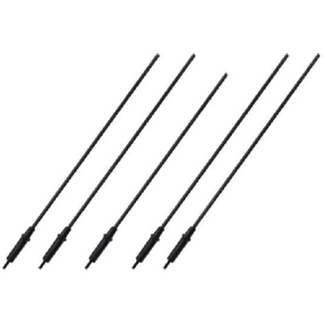 Newgarden – Kit de 5 tiges de carbone pour secoueurs à olives – Longueur 304 mm et 284 mm – Compatible BX OS 2710 – 56672