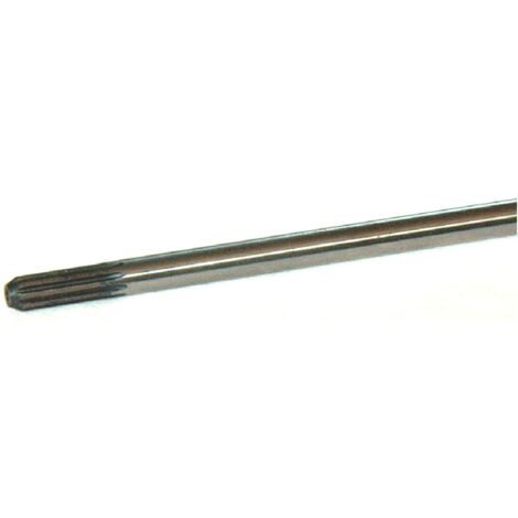 Newgarden – Tête de débroussailleuse 9 dents – Tige de transmission interne 1540 mm – Pour terrains accidentés – Compatible débroussailleuses rigides