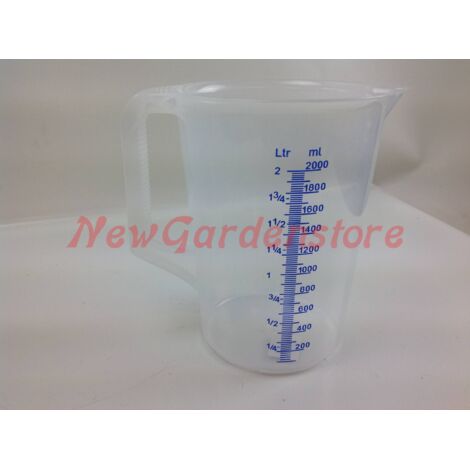 NEWGARDENSTORE 2LT carafe de dosage polyvalente mélange d'additifs pour l'eau