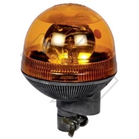 NEWGARDENSTORE gyrophare 12V tige fixe pour tracteur agricole