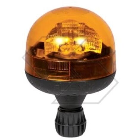 NEWGARDENSTORE gyrophare venus 12V tige flexible autobloquante pour tracteur agricole