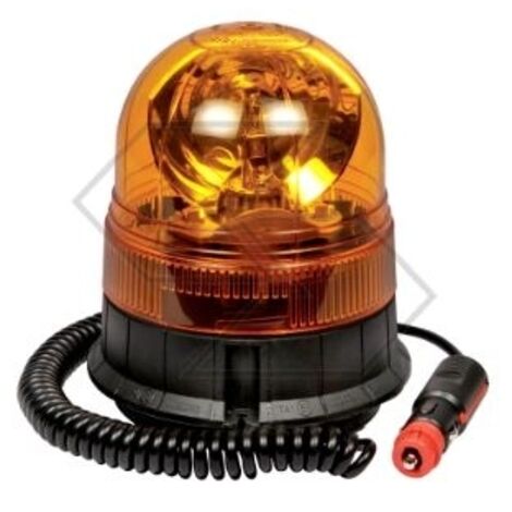 NEWGARDENSTORE vega gyrophare 12V base magnétique pour tracteur agricole A28425