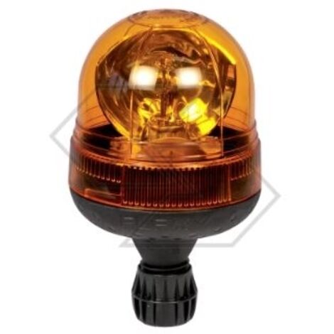 NEWGARDENSTORE vega gyrophare 12V tige flexible autobloquante pour tracteur agricole