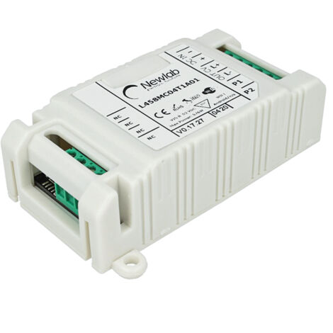 Newlab Led Dimmer PWM In Tensione Pulsante N.O. WiFi 12A 12V 24V 48V Compatibile Alexa Google Home