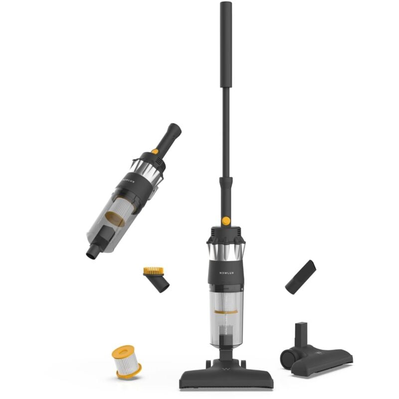 Newlux - Aspirateur balai filaire V900 2en1 (800W) Noir