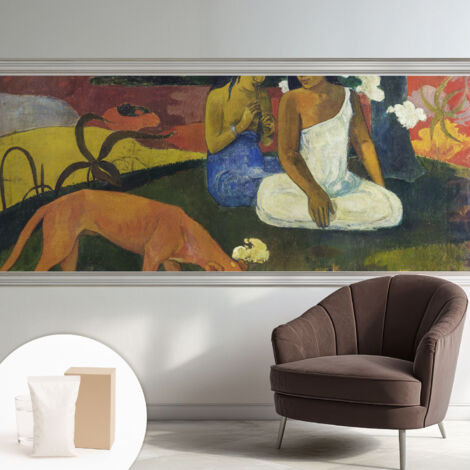 Newroom Tapete Dekorative Vliestapete mit Kleber Modern für Wohnzimmer Schlafzimmer  Exotische Szene 250x104 cm