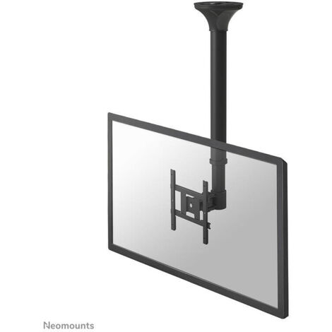 NewStar FPMA-C200BLACK - Soporte de techo para TV, color negro