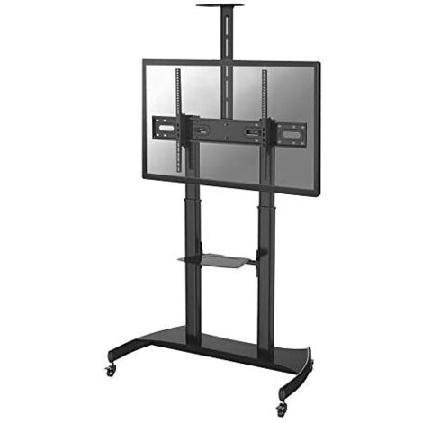 Newstar Mobiler TV-Bodenständer - Flachbildschirm-Bodenständer (100 kg, 152,4 cm (60"), 2,54 m (100"), 400 x 400 mm, 1000 x 600 mm)