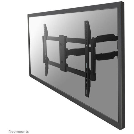 NewStar NeoMounts W460 - Soporte de pared para pantalla plana, color negro