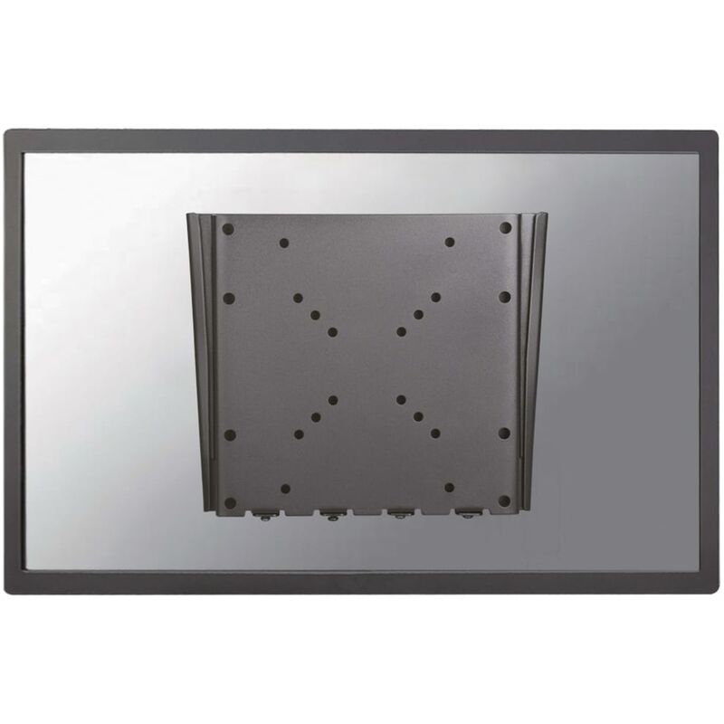 

NewStar Soporte de pared pantalla 10"-40" Ultrafino fijo 1,7-4cm negro - Negro