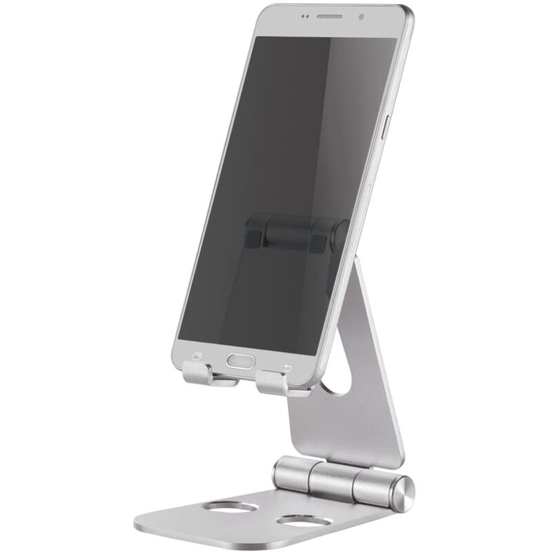 

NewStar Soporte para teléfono móvil plegable 7" plateado