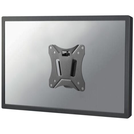 Newstar TV-Wandhalterung NeoMounts Wandhalterung - Flachbildschirm-Wandhalterung - (25 kg, 25,4 cm (10"), 76,2 cm (30"), 75 x 75 mm, 100 x 100 mm, Schwarz)