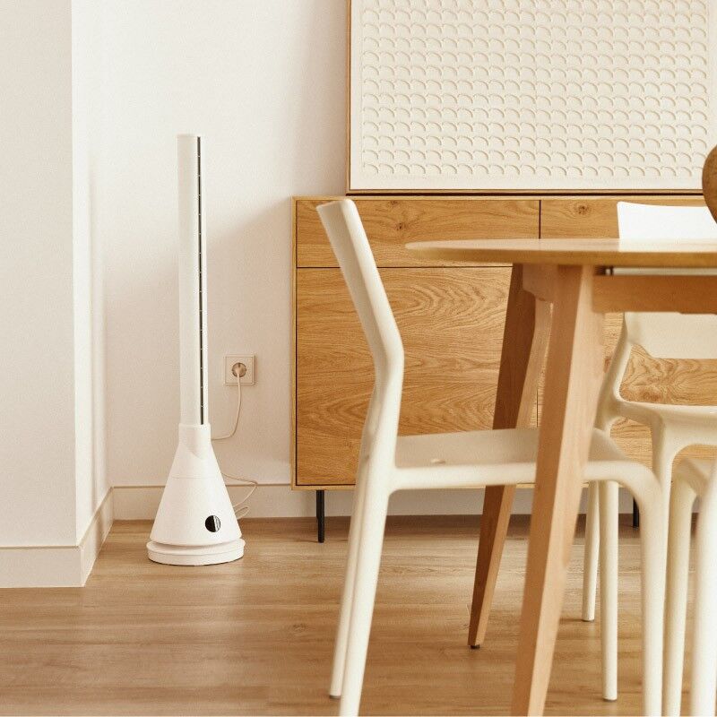 Newteck Ventilador frío Calor Dual 365,Sin Aspas,Calefactor Newteck Calefactor Cerámico y Ventilador Dual 365 Blanco