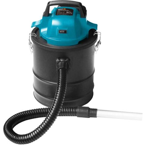 NEWTON Aspiracenere 15 lt, cordless 18v, funzione soffiante, batteria non inclusa