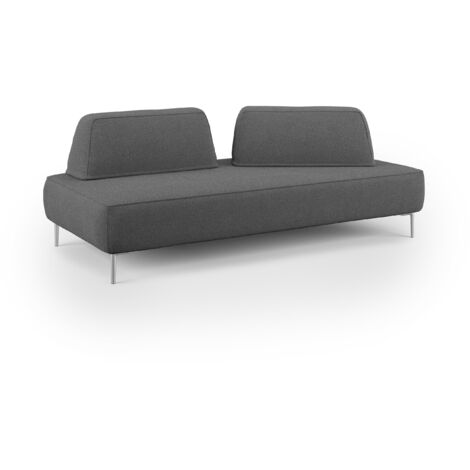 Newton Canapé modulable avec dossier amovibles T07 167 cm anthracite