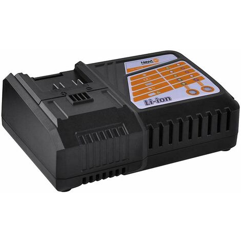 NEWTON Caricabatterie rapido per batterie elettroutensili a litio 18v