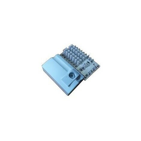 Nexans 10076795 - Point de Distribution d'Immeuble 7 paires Blanc sans Logo