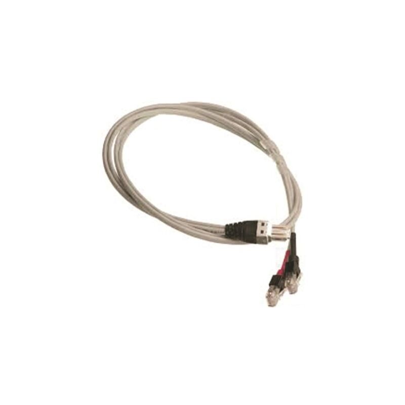 Nexans - N101.2A9CG - u/ftp splitter cable 1m - LANmark-7 GG45 lszh - gray